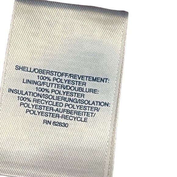 Lands End Women's Quilted Cranberry Red Puffer Vest Jacket Button Down sz XS 2-4 - Picture 16 of 16